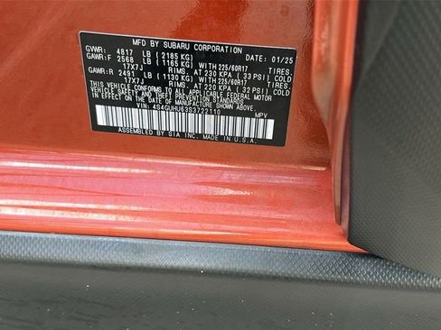 Used 2025 Subaru Crosstrek 2.5i Wilderness image 51