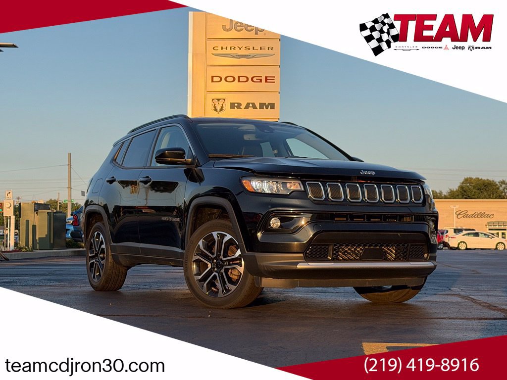 Used 2022 Jeep Compass Limited AWD/4WD image 1