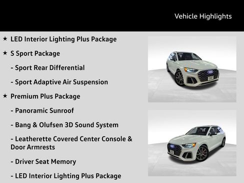 Certified 2025 Audi SQ5 Premium Plus w/ Premium Plus Package image 20
