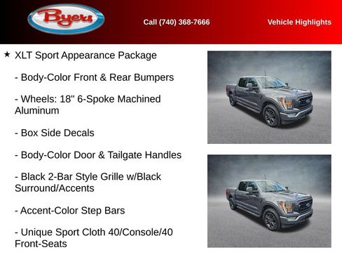 Used 2023 Ford F150 XLT w/ Equipment Group 302A High AWD/4WD image 10