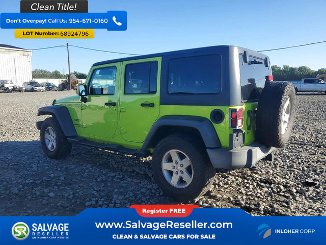 Used 2016 Jeep Wrangler Unlimited Sport w/ Quick Order Package 24S AWD/4WD image 3