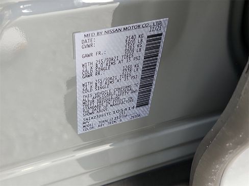 New 2026 Nissan Murano Platinum image 10