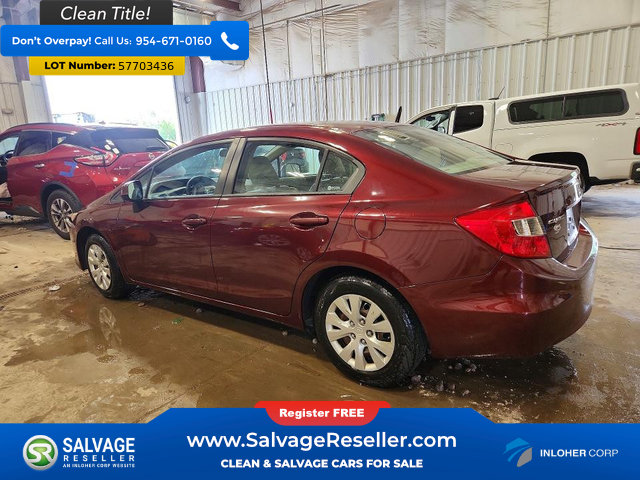 Used 2012 Honda Civic LX image 3