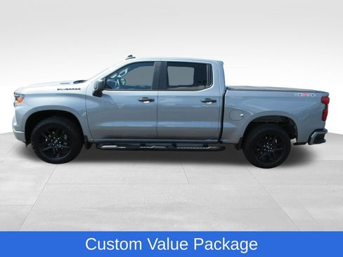 Certified 2026 Chevrolet Silverado 1500 Custom w/ Turbomax Blackout Package AWD/4WD image 2