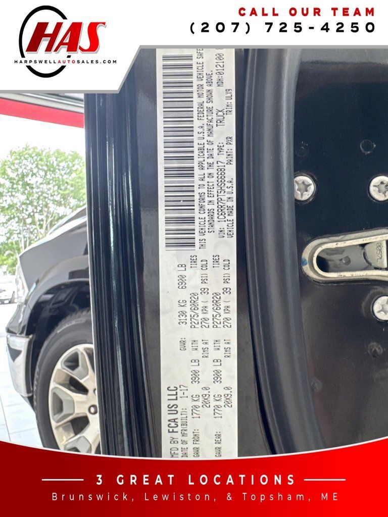 Used 2017 RAM 1500 Limited AWD/4WD image 20