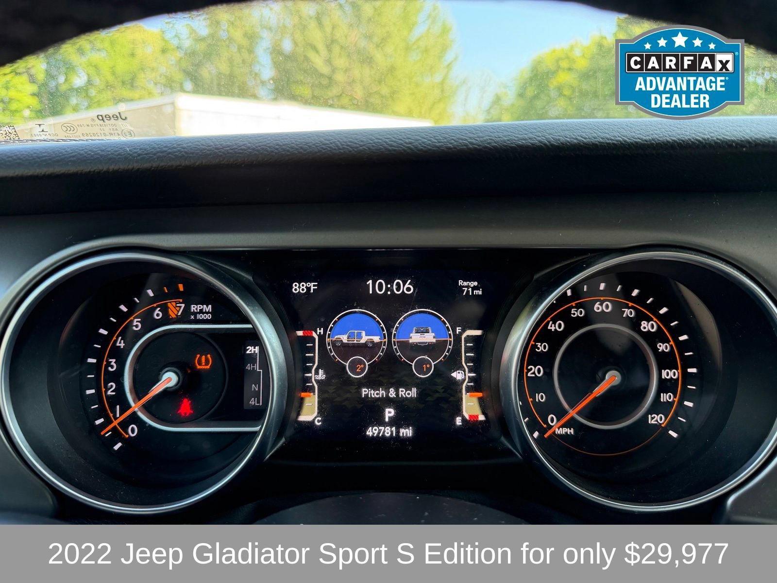 Used 2022 Jeep Gladiator Sport AWD/4WD image 16