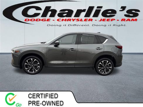 Used 2022 MAZDA CX-5 AWD 2.5 S w/ Premium Package image 1