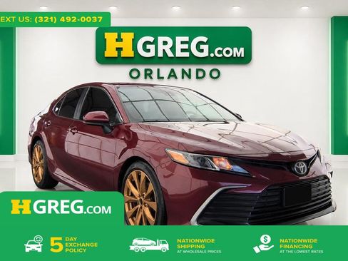 Used 2021 Toyota Camry LE FWD image 1