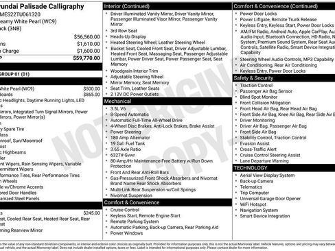 New 2026 Hyundai Palisade Calligraphy image 5