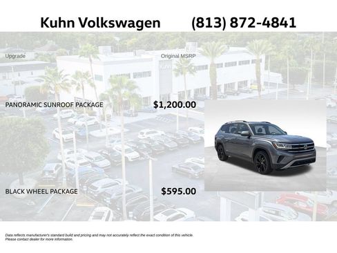 Used 2023 Volkswagen Atlas SE w/ Panoramic Sunroof Package FWD image 6