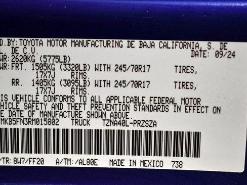 Used 2024 Toyota Tacoma SR5 w/ SR5 Upgrade Package image 14