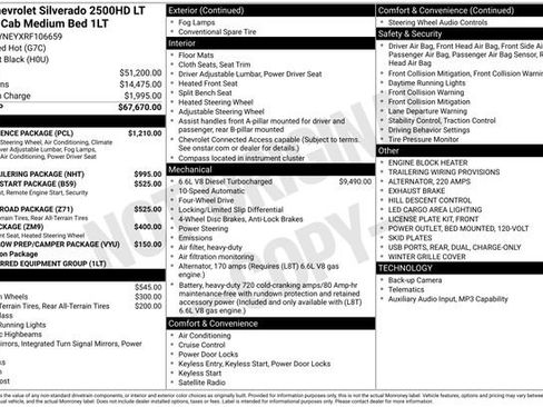 Used 2024 Chevrolet Silverado 2500 LT w/ Convenience Package AWD/4WD image 16