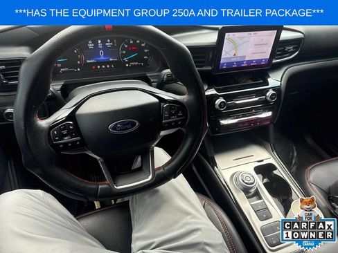 Used 2022 Ford Explorer ST-Line w/ Class IV Trailer Tow Package RWD image 18