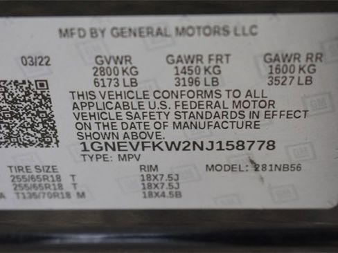 Certified 2022 Chevrolet Traverse LS image 34