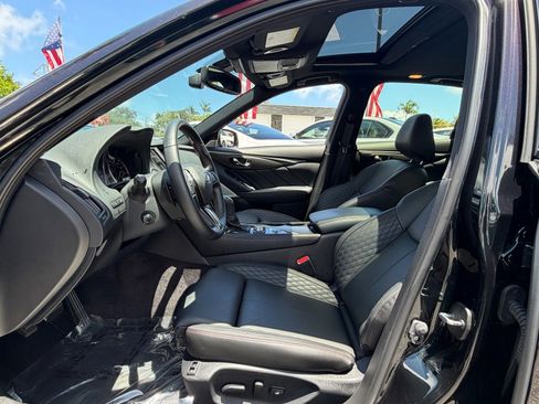 Used 2024 INFINITI Q50 Red Sport 400 w/ Black Opal Edition RWD image 9