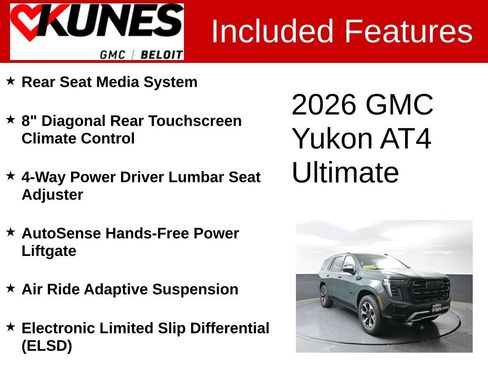 New 2026 GMC Yukon AT4 Ultimate AWD/4WD image 3