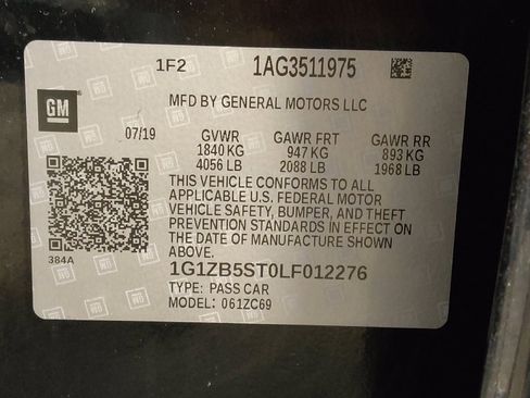 Used 2020 Chevrolet Malibu LS w/ LPO, Convenience Package 1 FWD image 33