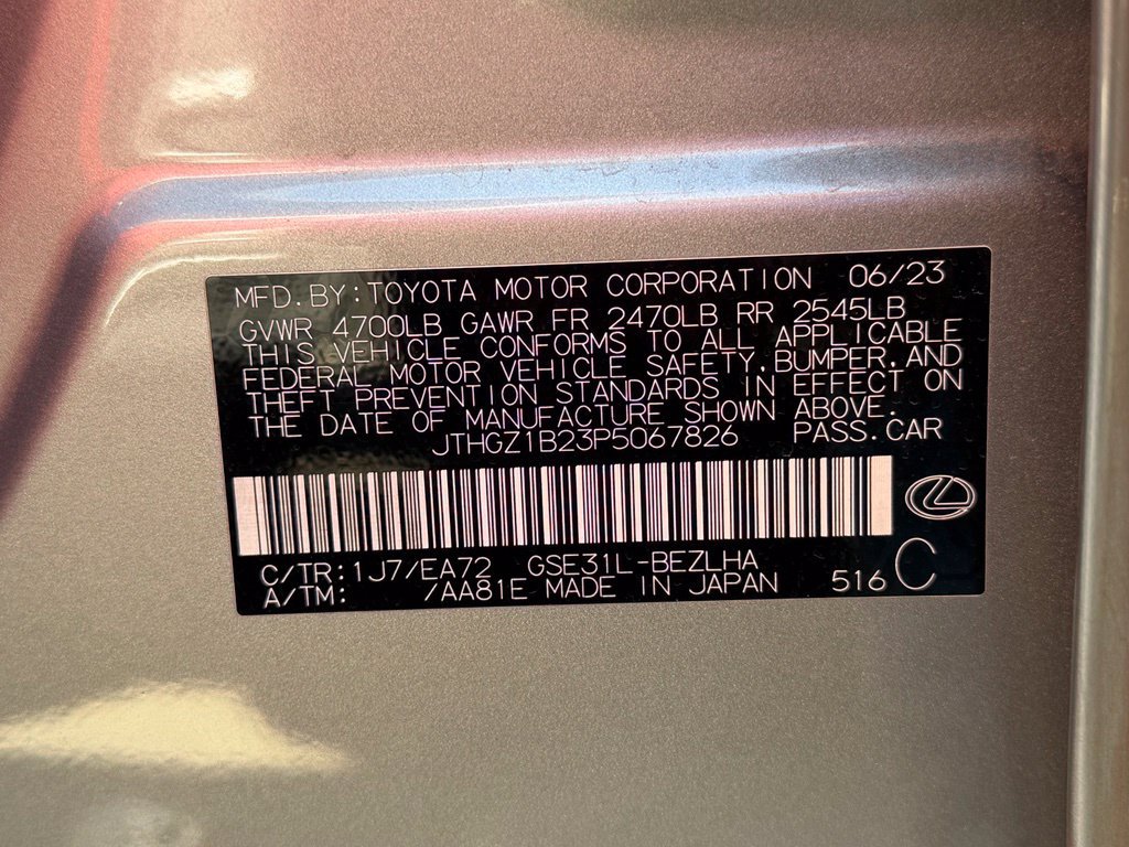 Used 2023 Lexus IS 350 F Sport w/ Navigation Package RWD image 57