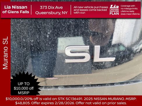 New 2025 Nissan Murano SL image 5