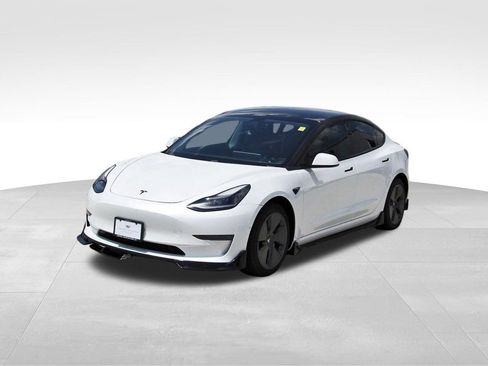 Used 2021 Tesla Model 3 Long Range AWD/4WD image 2