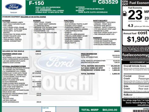 Used 2023 Ford F150 XLT w/ Equipment Group 302A High image 2