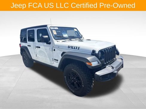 Used 2022 Jeep Wrangler Unlimited Sport AWD/4WD image 2