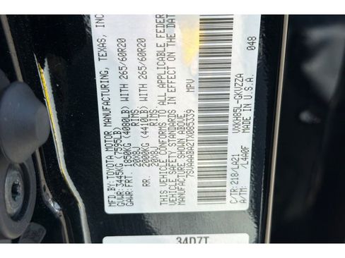 New 2026 Toyota Sequoia Platinum AWD/4WD image 34