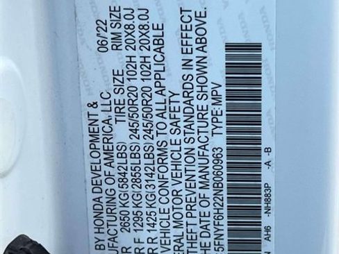 Used 2022 Honda Pilot Special Edition image 21