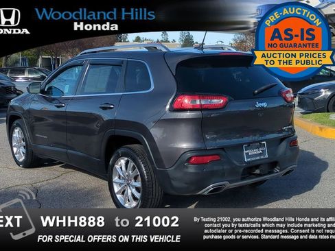 Used 2015 Jeep Cherokee Limited w/ Luxury Group image 7