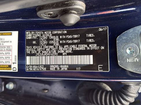 Used 2017 Toyota 4Runner SR5 Premium RWD image 25