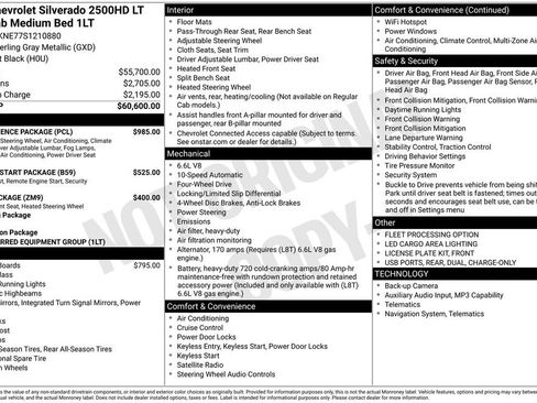Used 2025 Chevrolet Silverado 2500 LT w/ Convenience Package AWD/4WD image 41