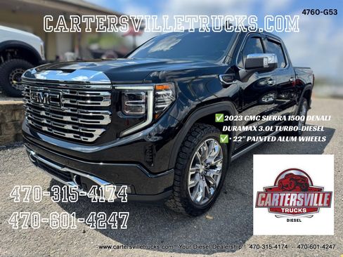 Used 2023 GMC Sierra 1500 Denali w/ Denali Reserve Package AWD/4WD image 1