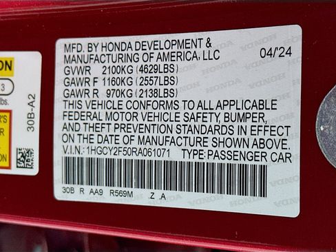 Used 2024 Honda Accord Sport image 12