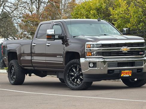 Used 2016 Chevrolet Silverado 3500 LTZ w/ Duramax Plus Package AWD/4WD image 2