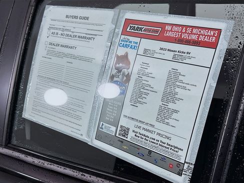 Certified 2023 Nissan Kicks SV FWD image 13