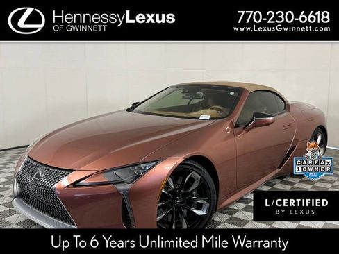 Used 2024 Lexus LC 500 Convertible w/ Touring Package RWD image 1