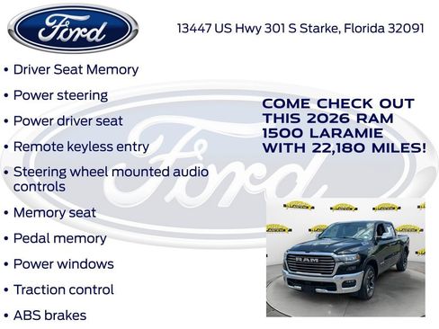 Used 2026 RAM 1500 Laramie AWD/4WD image 27
