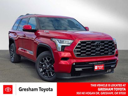 New 2026 Toyota Sequoia Platinum