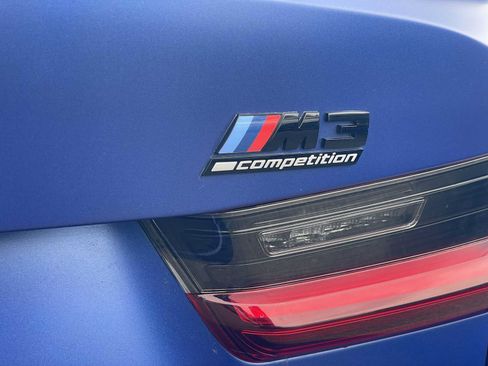 Used 2024 BMW M3 Competition w/ M Carbon Exterior Package RWD image 9