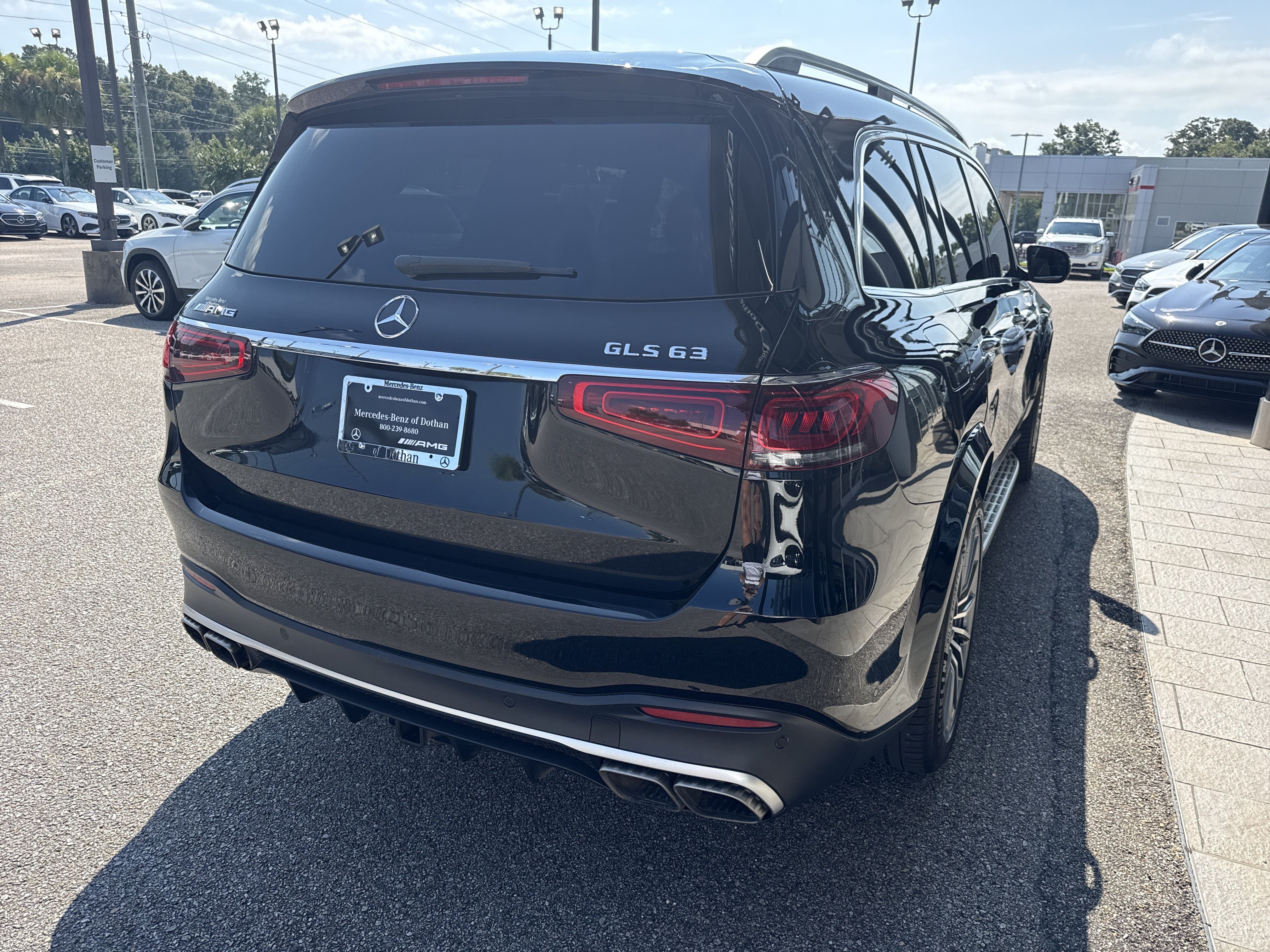 Certified 2021 Mercedes-Benz GLS 63 AMG 4MATIC image 4