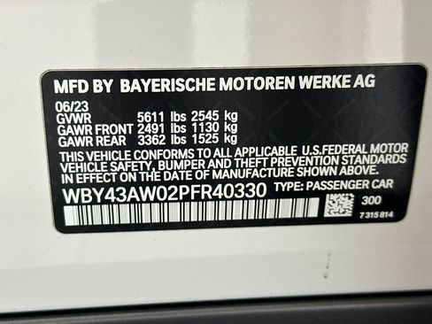 Certified 2023 BMW i4 eDrive35 w/ Premium Package RWD image 18