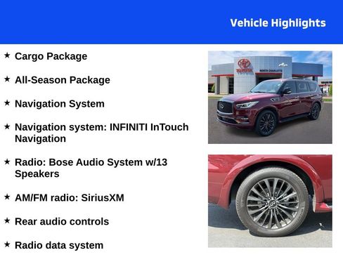 Used 2021 INFINITI QX80 Premium Select w/ All-Season Package RWD image 4