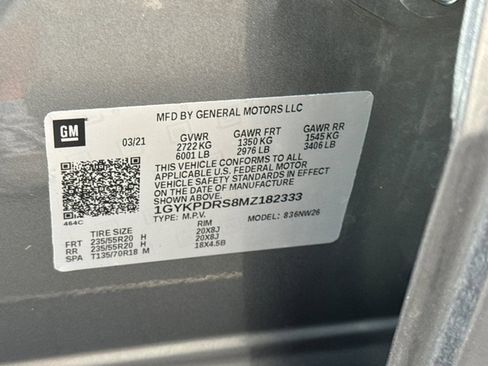 Certified 2021 Cadillac XT6 Premium Luxury w/ LPO, Radiant Package AWD/4WD image 40