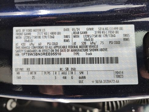 Used 2024 Ford F350 XLT w/ Tremor Off-Road Package image 56