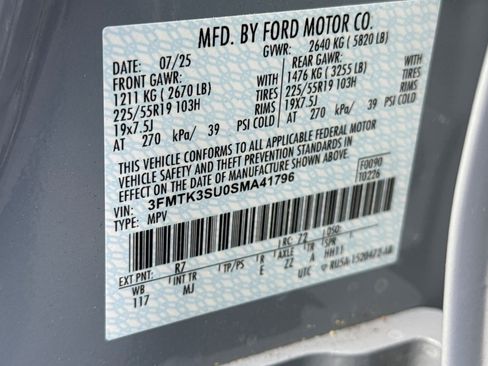 New 2025 Ford Mustang Mach-E Premium w/ Sport Appearance Package image 22