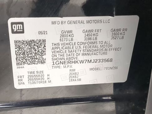 Used 2021 Chevrolet Traverse LT w/ LT Premium Package FWD image 35