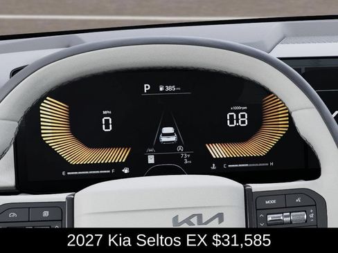 New 2027 Kia Seltos EX w/ EX Panoramic Sunroof Package FWD image 22