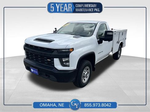 Used 2021 Chevrolet Silverado 3500 W/T w/ WT Convenience Package AWD/4WD image 1