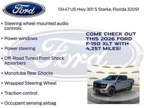 New 2026 Ford F150 XLT w/ FX4 Off-Road Package AWD/4WD image 30