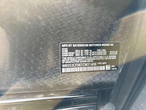 New 2026 BMW iX xDrive60 AWD/4WD image 37